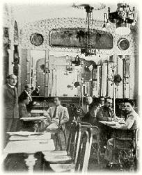 Inerno del Caffè san Marco in una foto di inizio secolo