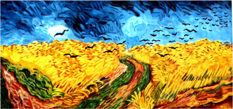 Van Gogh, Campo di grano con corvi, Amsterdam, Rijksmuseum Vincent Van Gogh