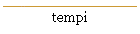 tempi