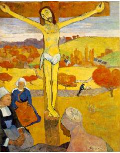 Paul Gauguin, Il Cristo giallo; 1889; olio su tela, cm 92�73
